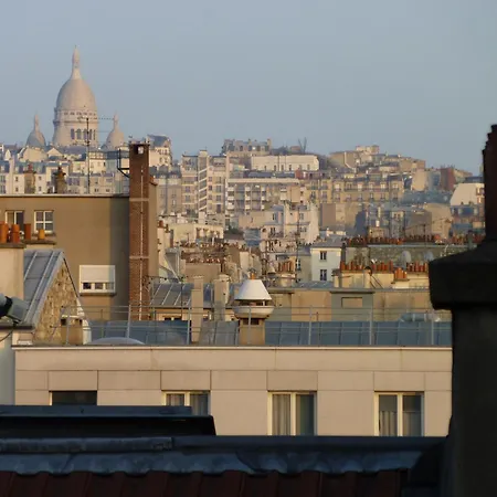 Apartment 3 Business Rooftop View To Montmartre Paris